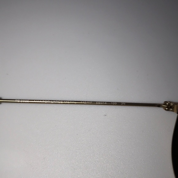 Ray-Ban metal blue lens Aviator Sunglasses - Picture 7 of 8